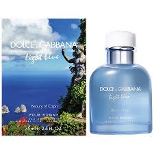 light blue beauty of capri pour homme